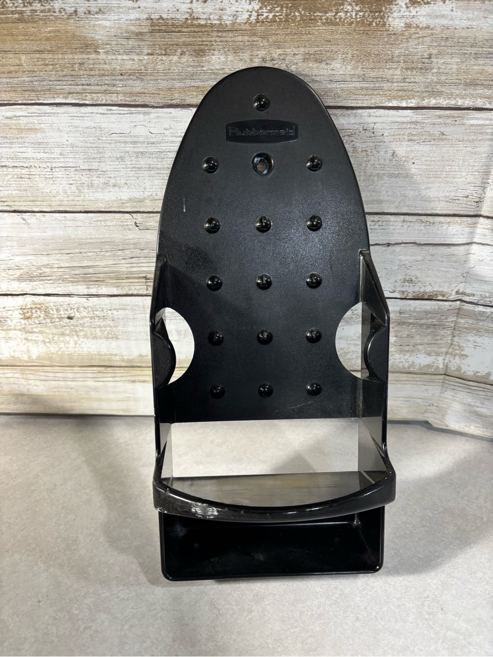 Vintage Rubbermaid wall mounted iron storage